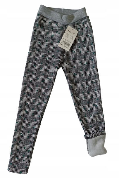

Ocieplane legginsy getry dla dziewczynki 158/164