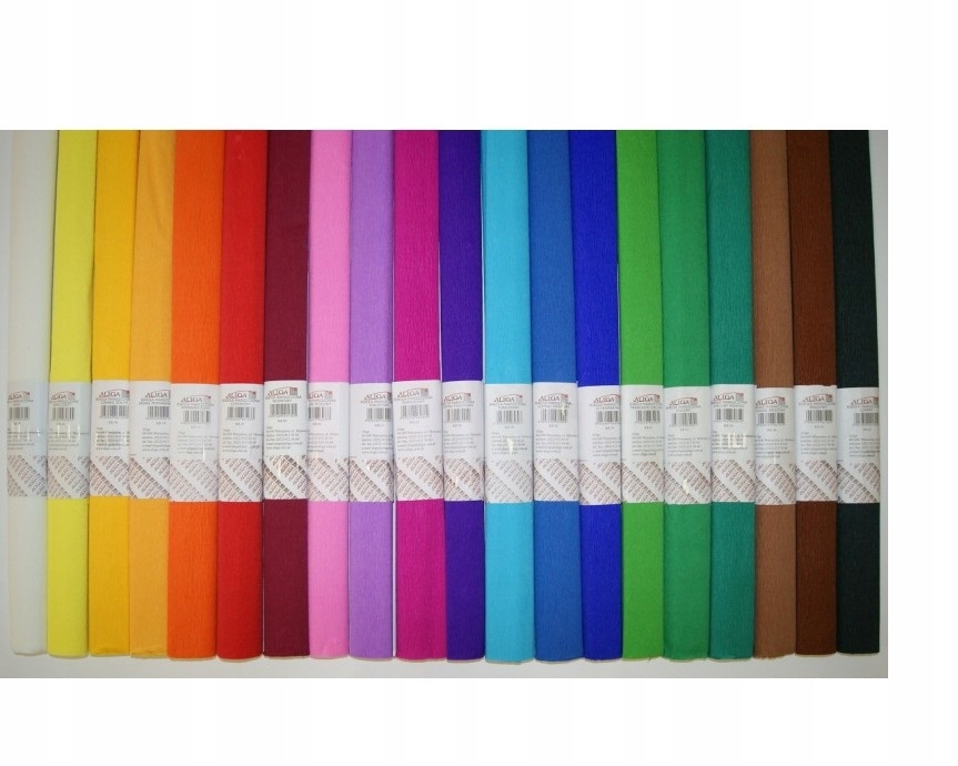 Bibuła marszczona c, zielona Marka Aliga