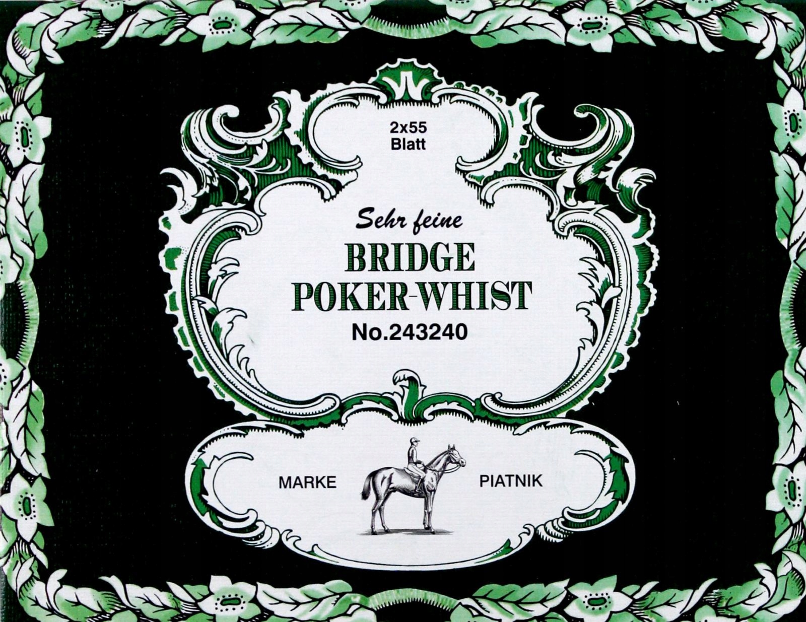 KARTY 2432 LIŚCIE DĘBU [KARTY]