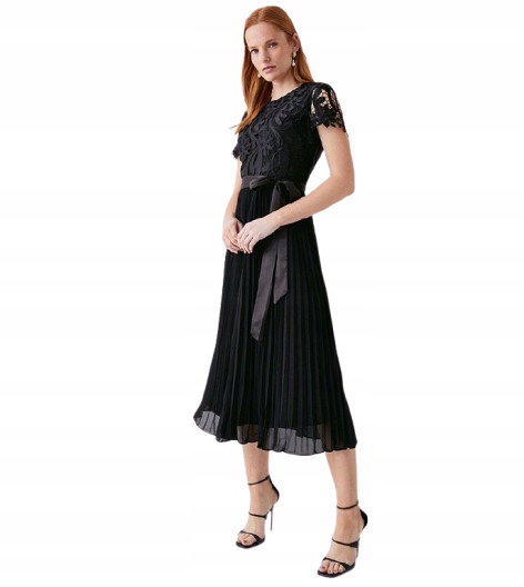 Coast Dámské Černé Šaty 38 Hkj