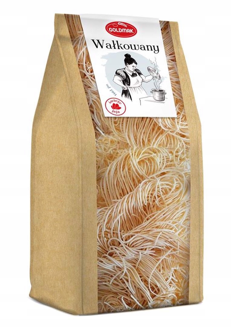 Těstoviny Goldmak válcované 4-vaječné 300 g
