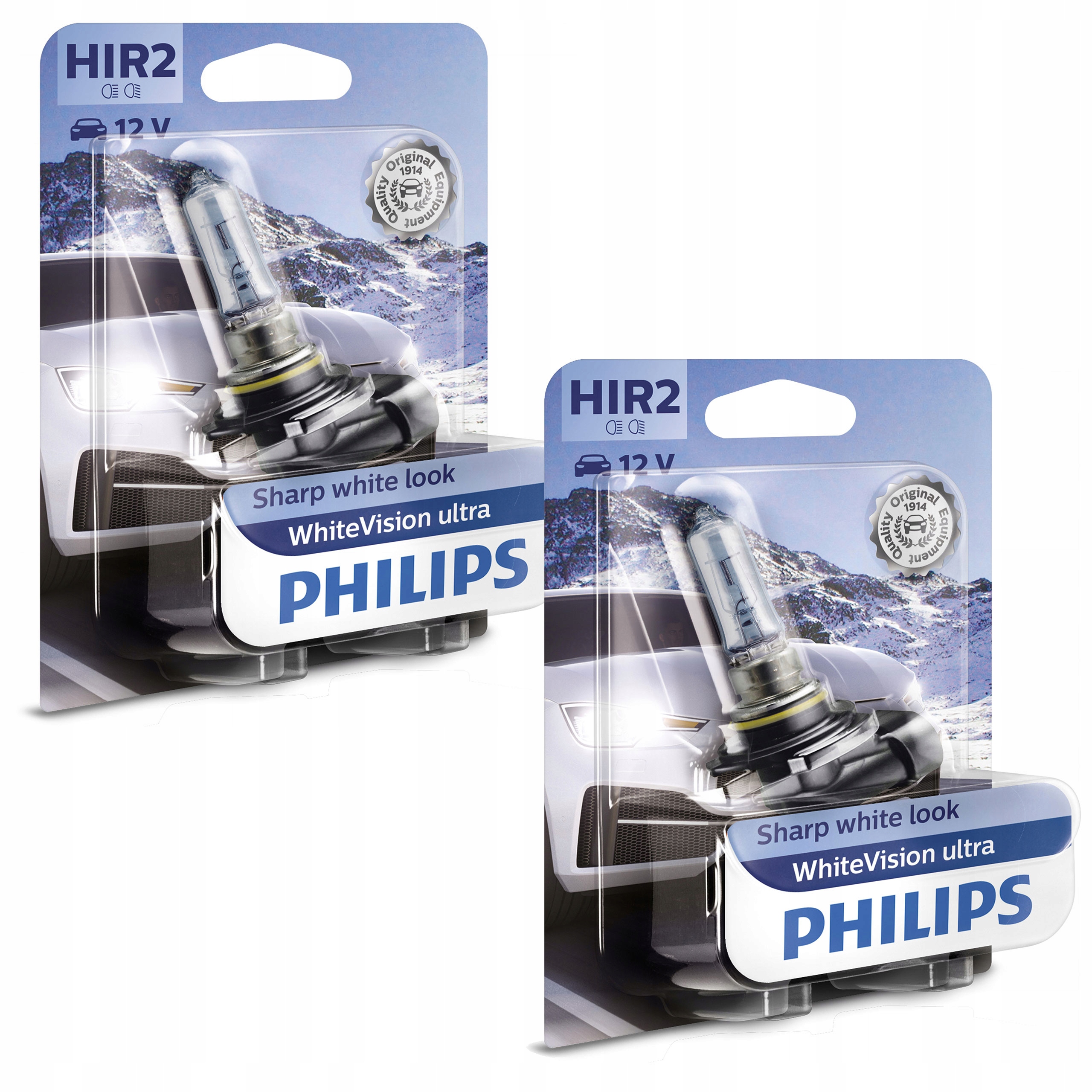

Philips Żarówki HIR2 White Vision Ultra 3700K
