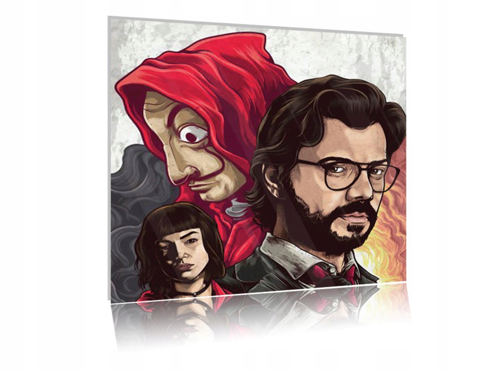 

Obraz szklany na szkle Bella Ciao 01 40x40