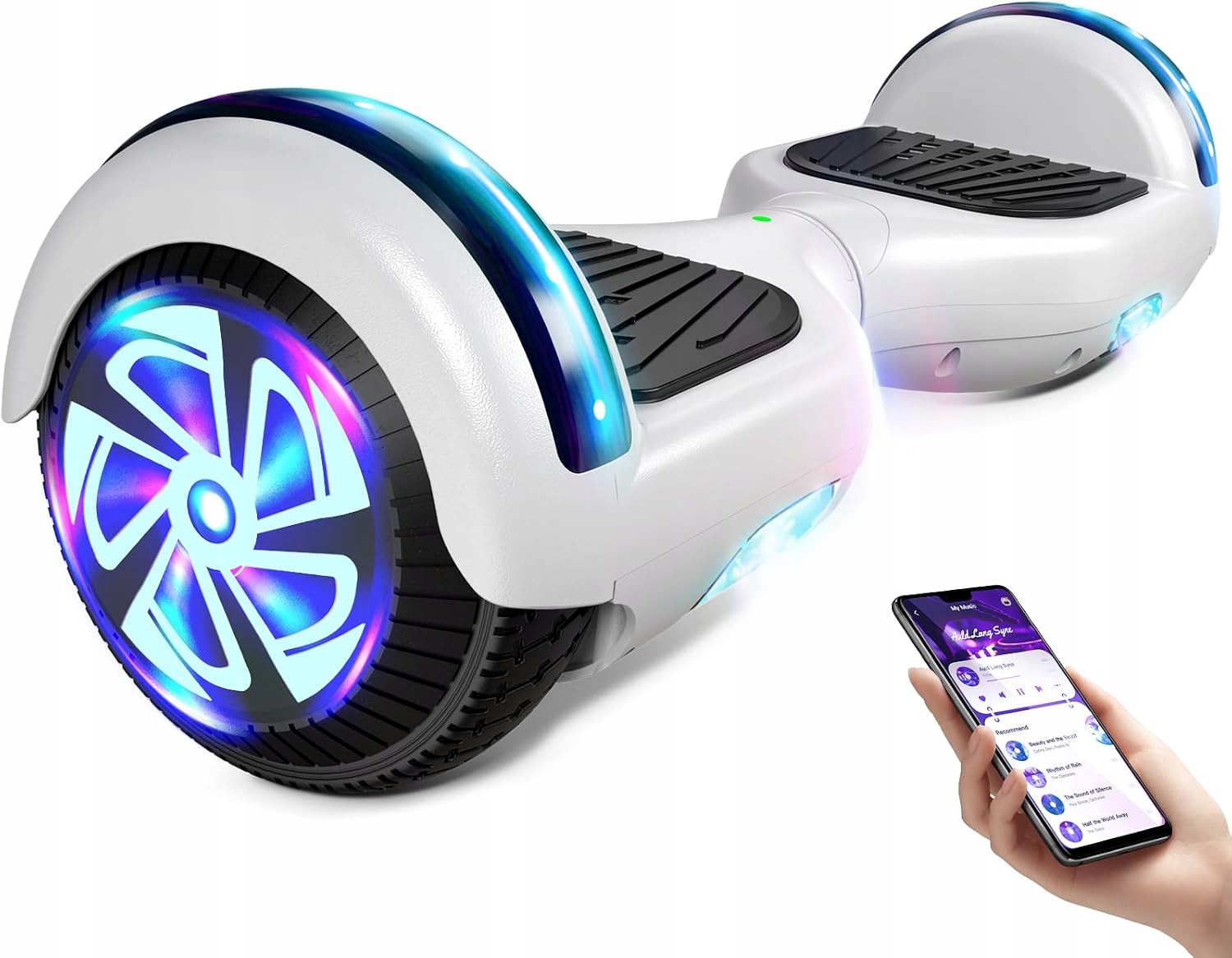 Sisigad 6,5" Hoverboard Bluetooth balansujący