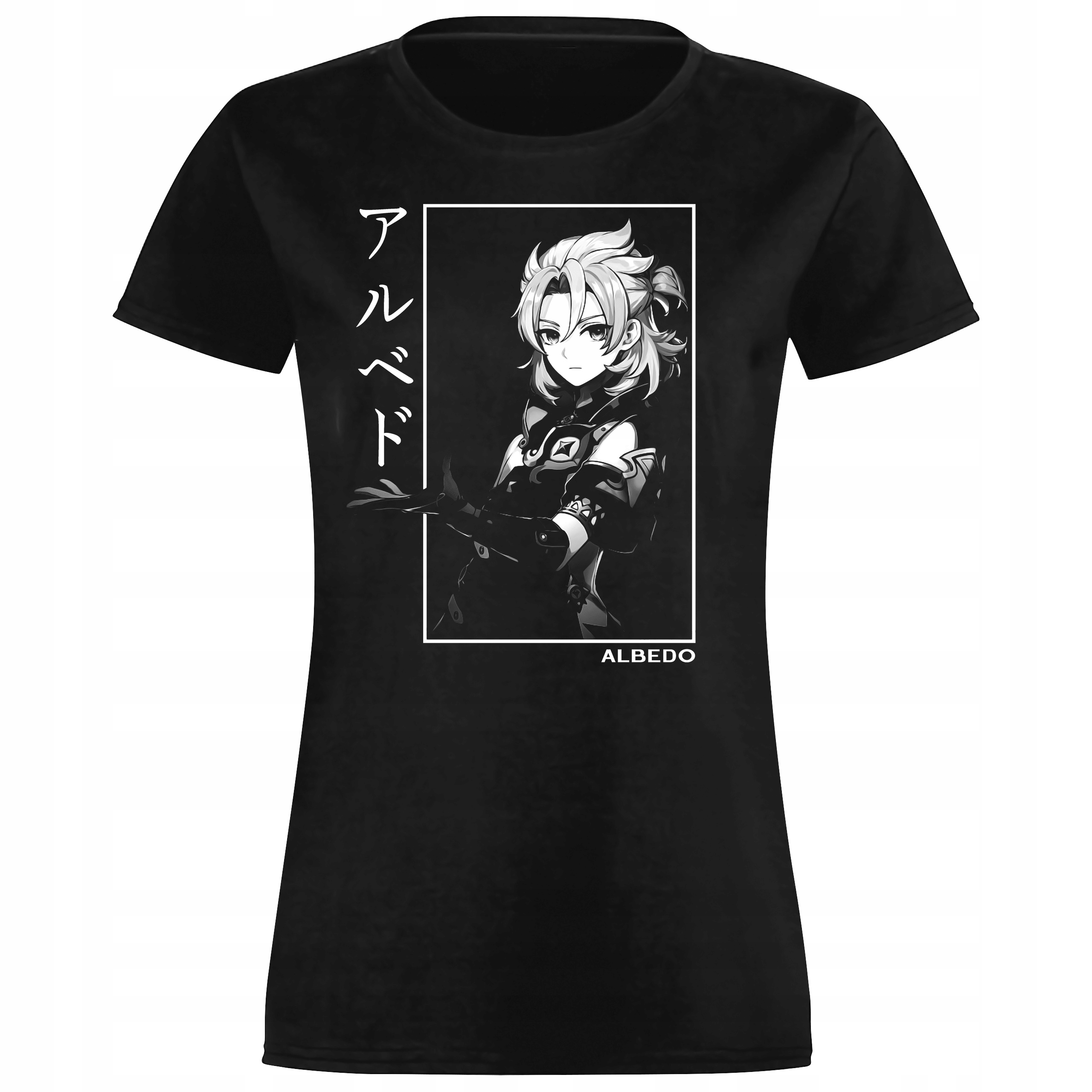 

Damska Koszulka T-shirt Manga Genshin Impact R. XL