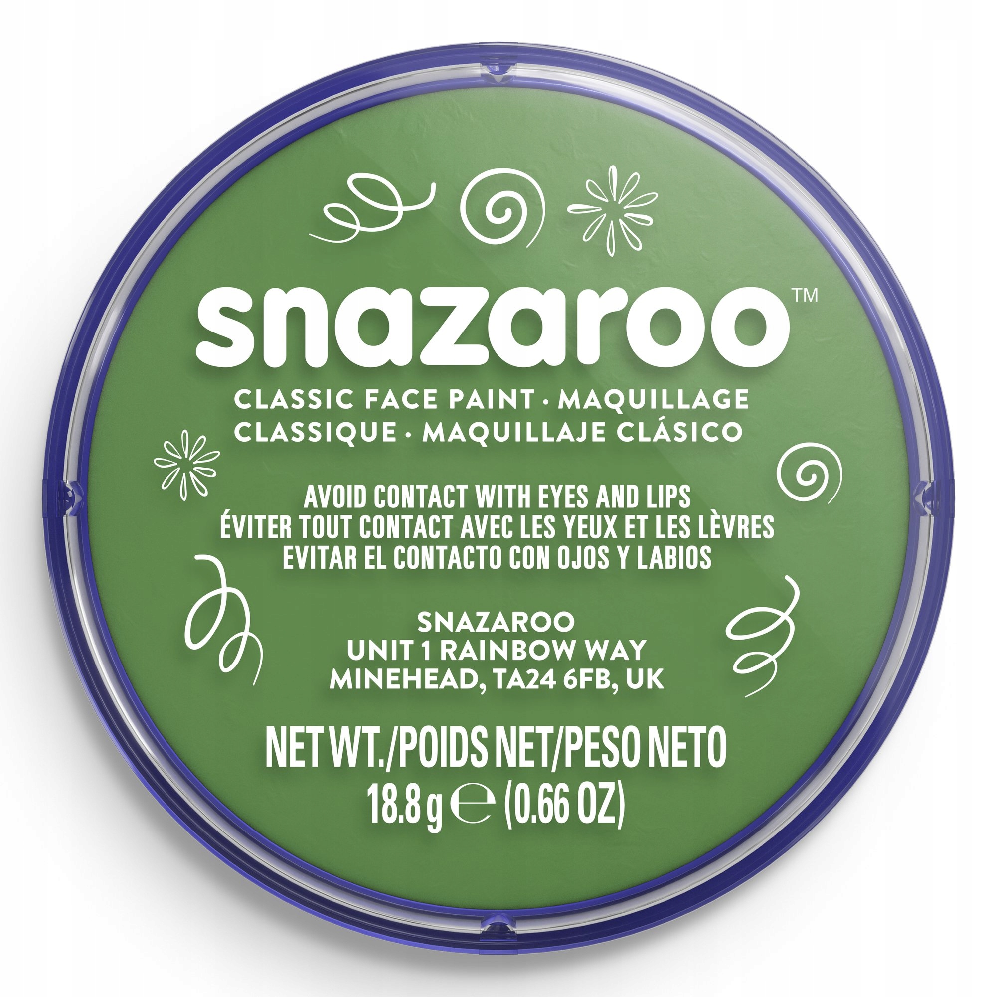 

Farba Do Malowania Twarzy Zielona 18ml Snazaroo