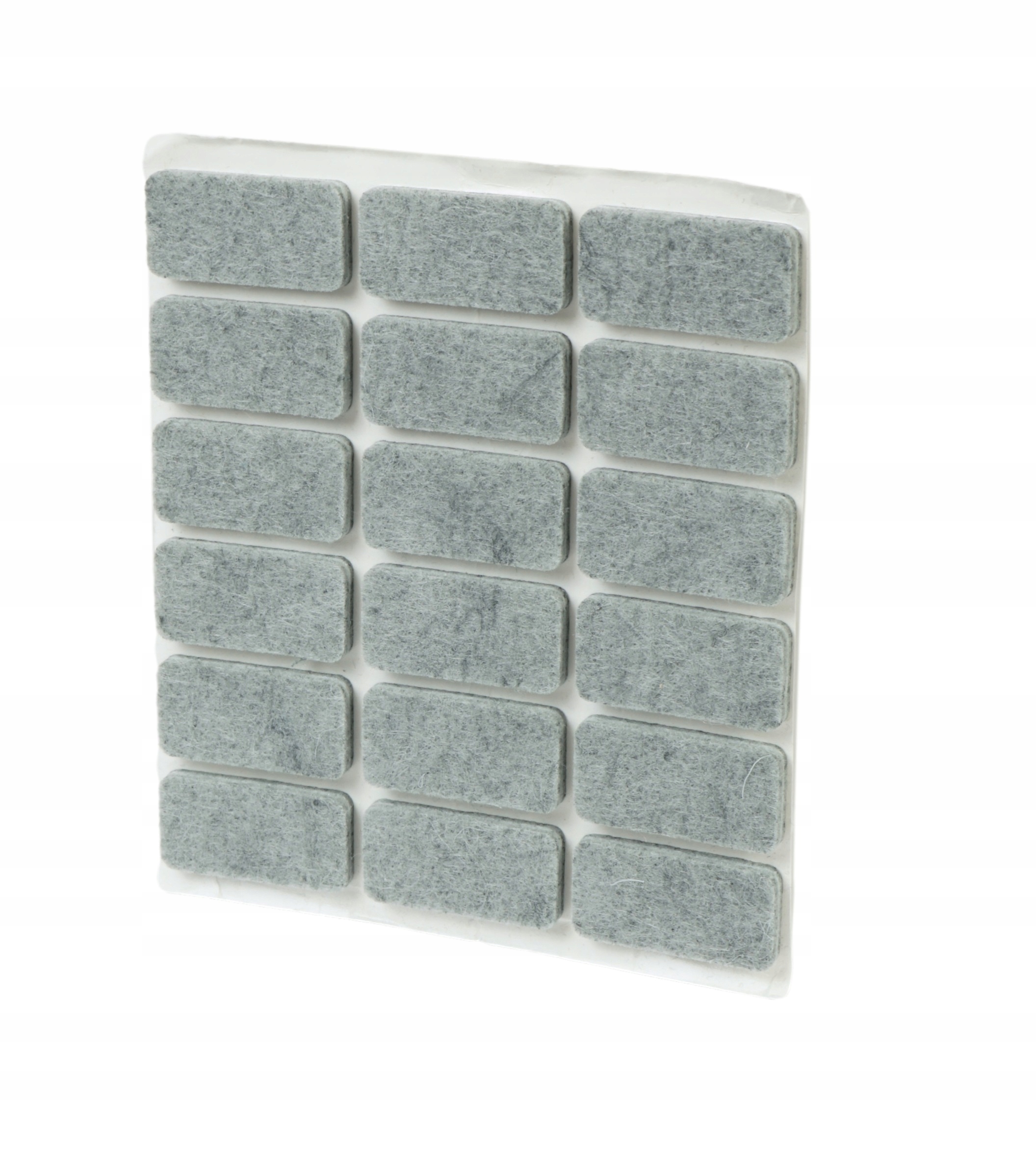 

Podkładki filcowe pod meble filc 15 x 30 mm, szare
