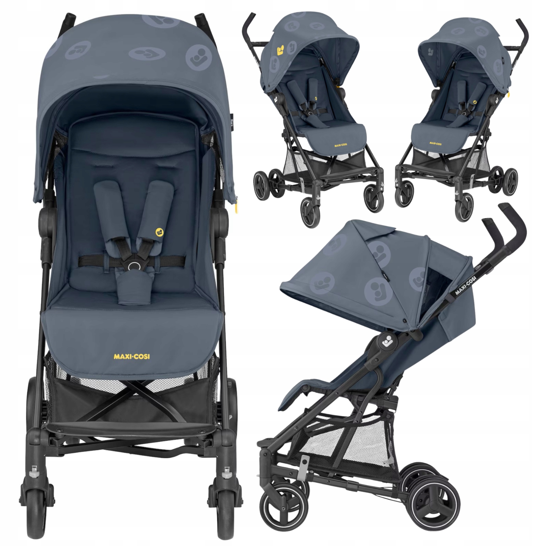 Wózek spacerowy kompaktowy składany lekki Maxi Cosi Mara Buggy do 22 kg