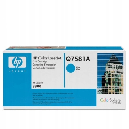 Toner Hp Q7581a LaserJet 3800