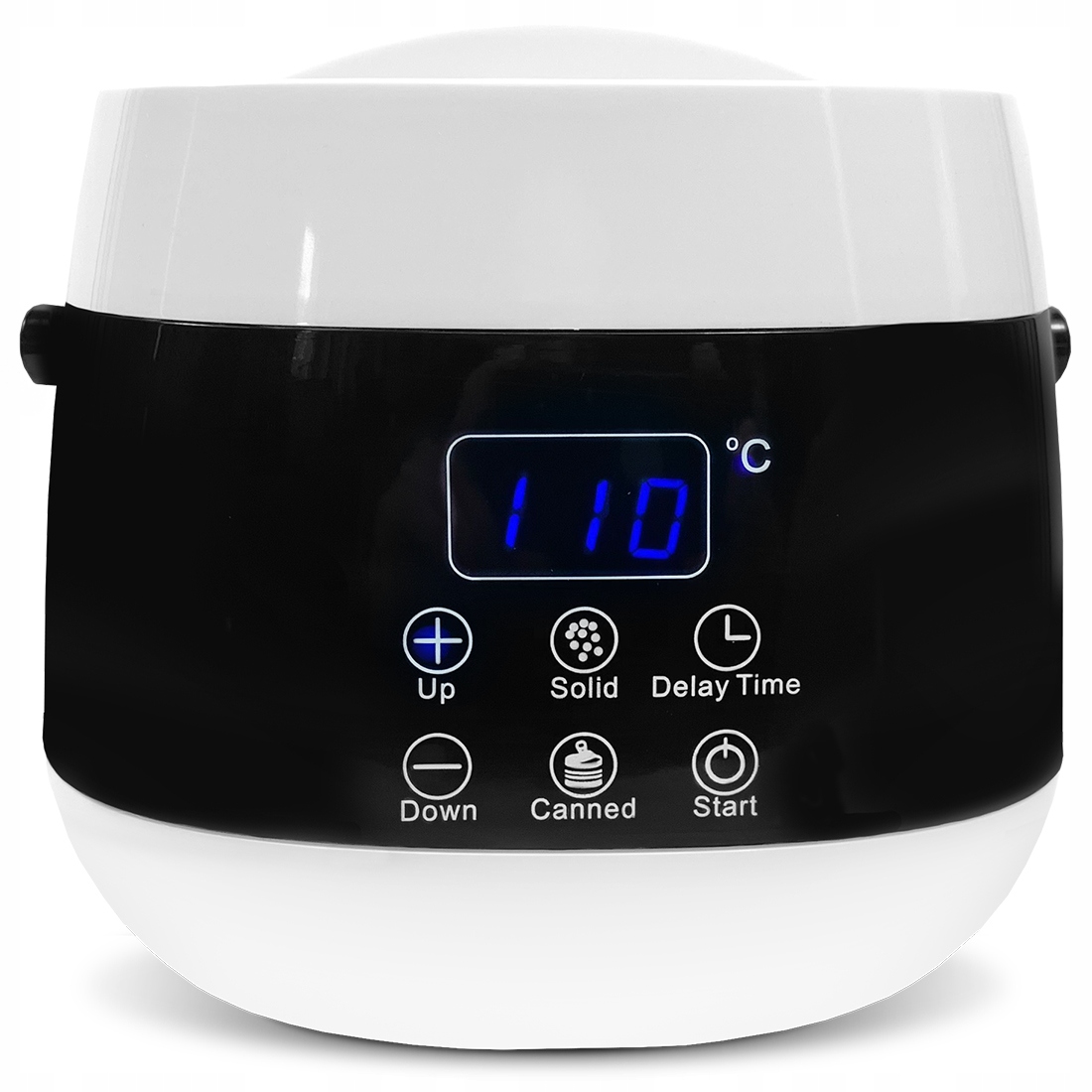 PODGRZEWACZ DO WOSKU W PUSZCE 500ml CYFROWY WYŚWIETLACZ 100W
