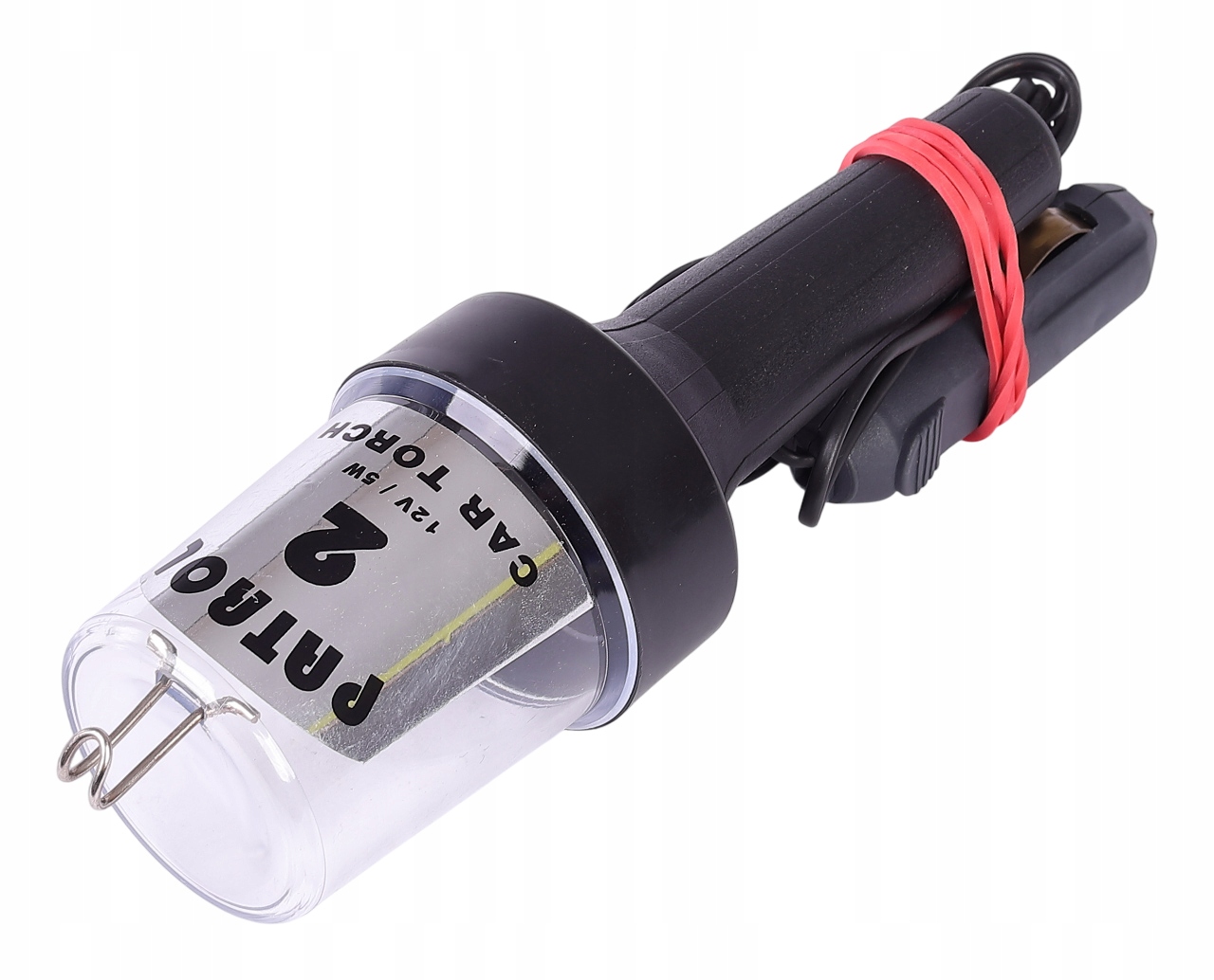 Lampka Samochodowa Patrol 2 żarówką 5W 12 V z haczykiem do wieszania Polska