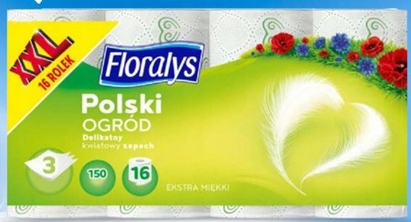 

Papier toaletowy 3 warstwy 150 listków 16 rolek