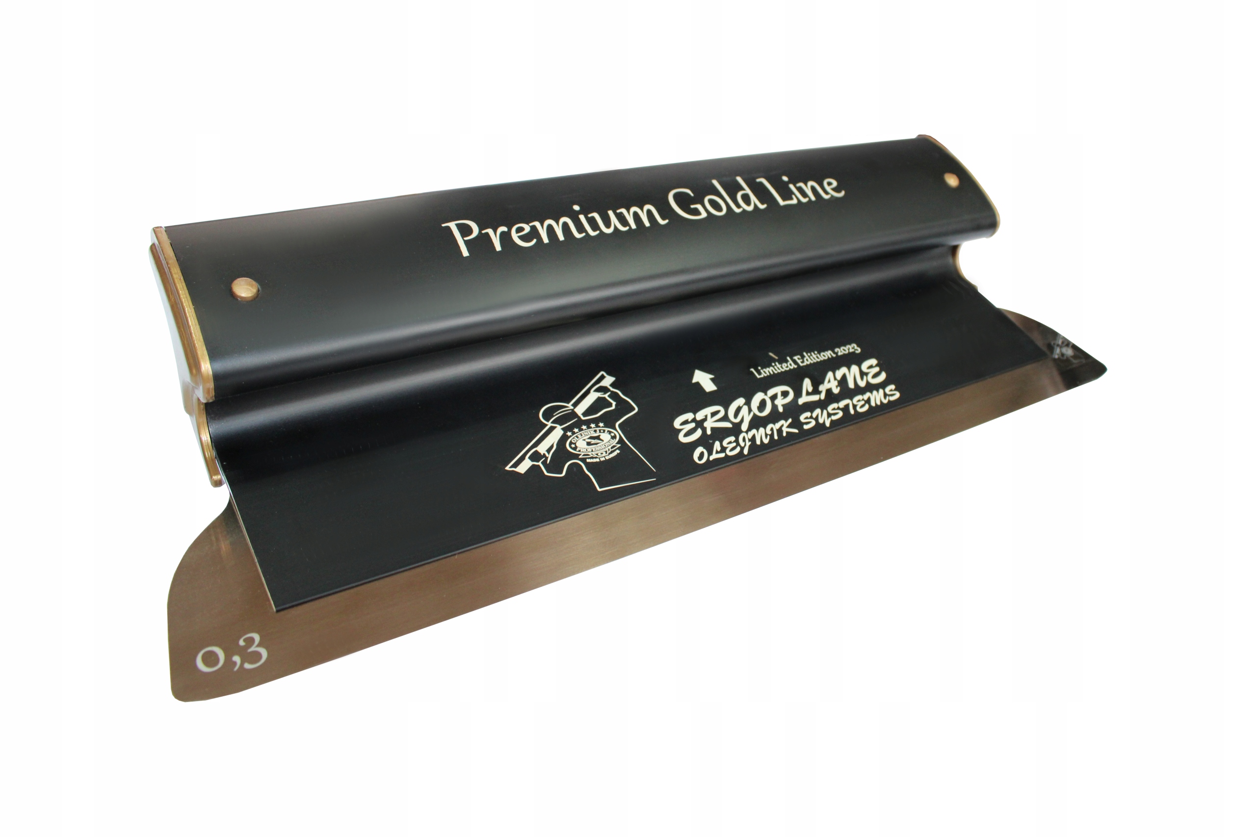 Špachtle na hladítko nůž 400 x 0,3 mm Olejnik Premium