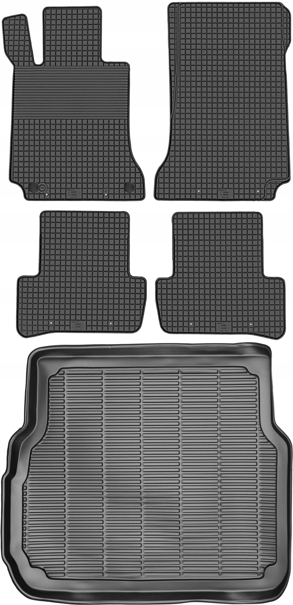 C-trieda III S204 Com 07-14 Koberce batožinový priestor