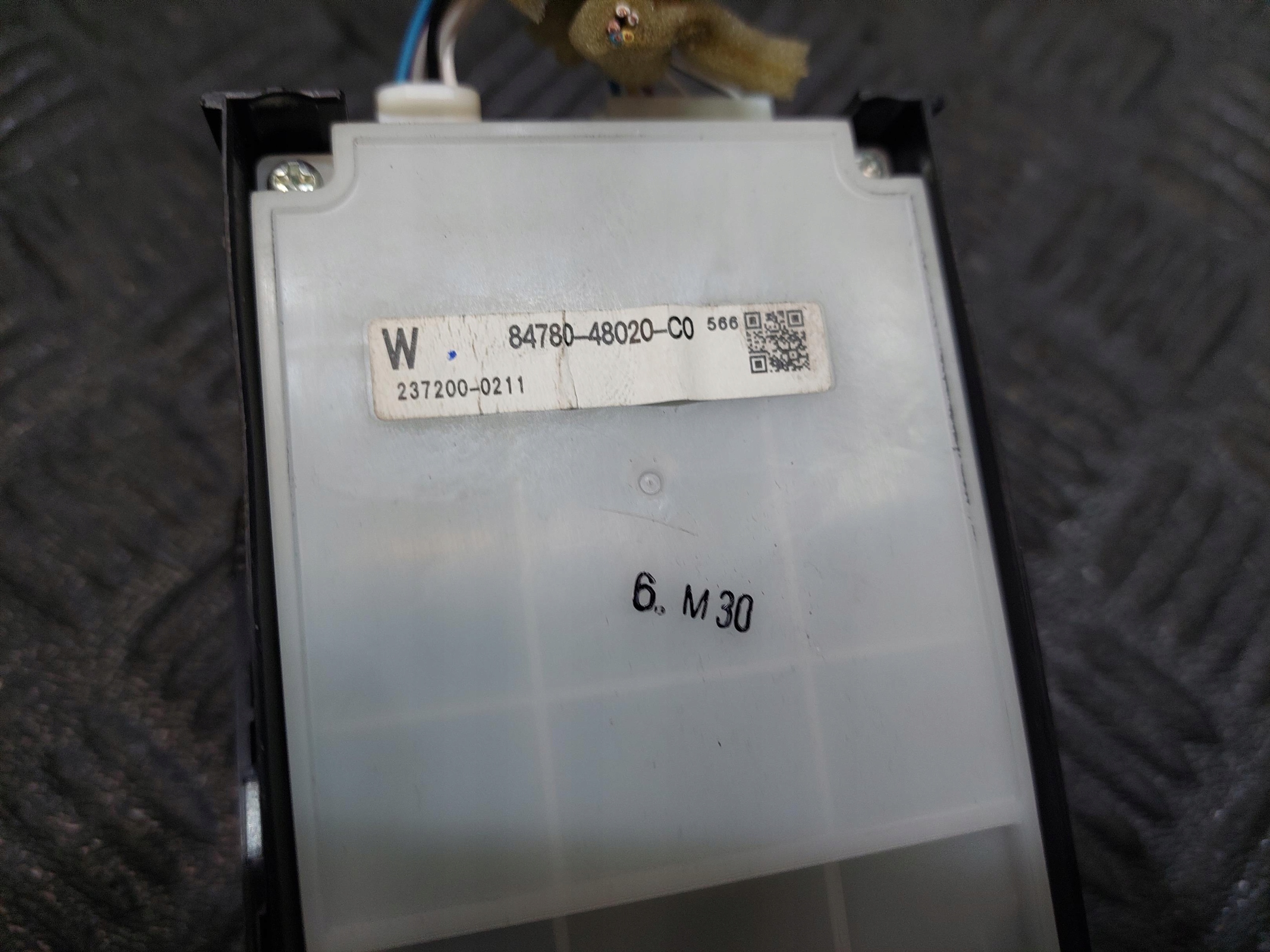 module control panel KONTROLER 237240-0016 UK LEXUS RX 450 III RX450 H