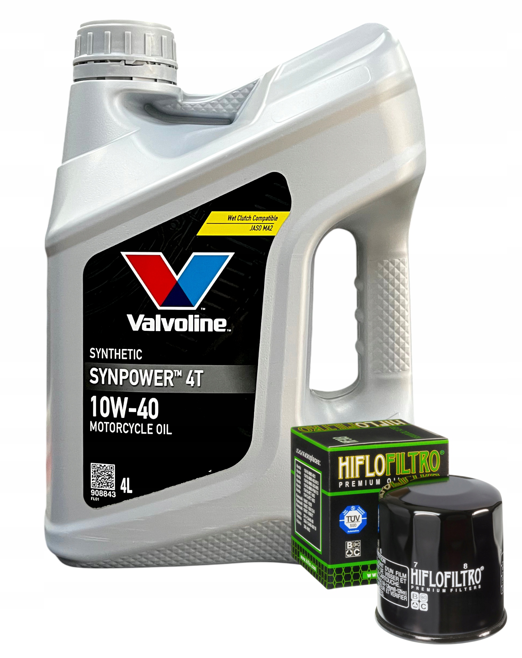 Olej Valvoline Synpower 10W40 4L Filtr Hiflo