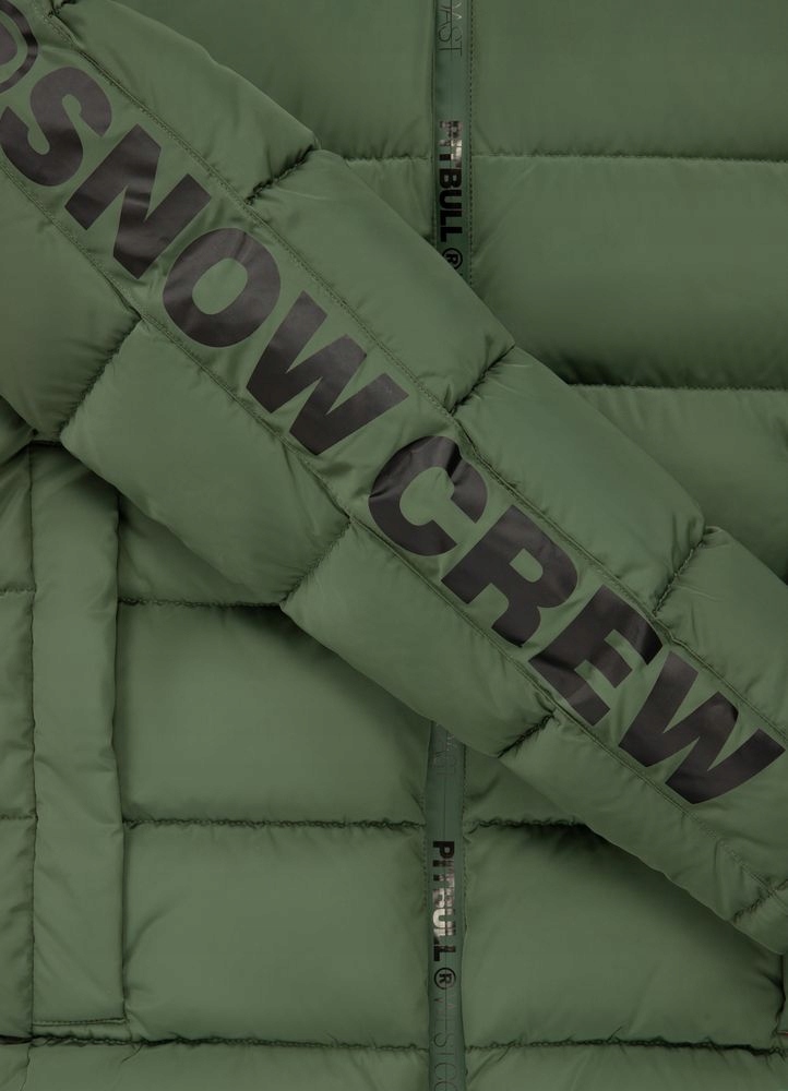 Męska Kurtka Zimowa Pitbull Airway IV Ocieplana Kaptur z kapturem