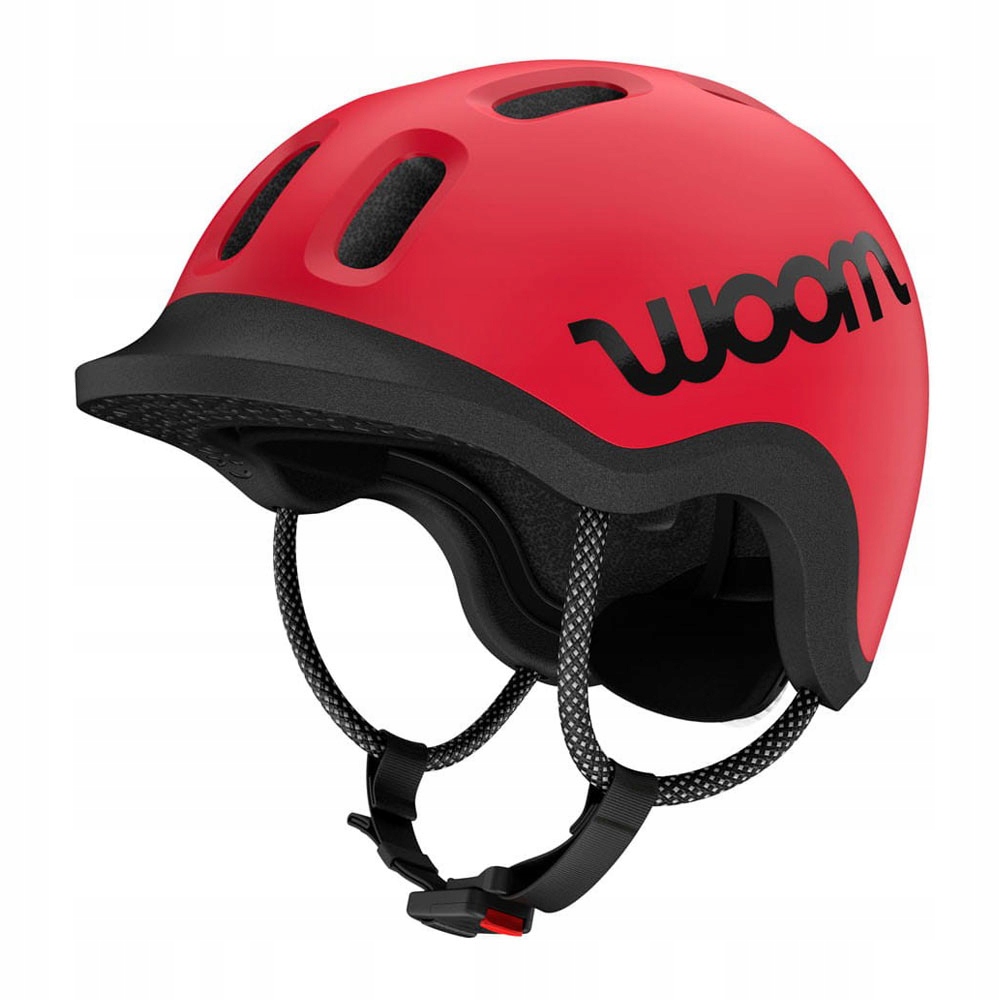 Kask Rowerowy Dziecięcy Woom Ready Red 729825 M 53-57 cm