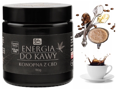 Levně Energie Na Kávu Konopná s Cbd 110 ml Palce Lizać Káva Kulovzdorná