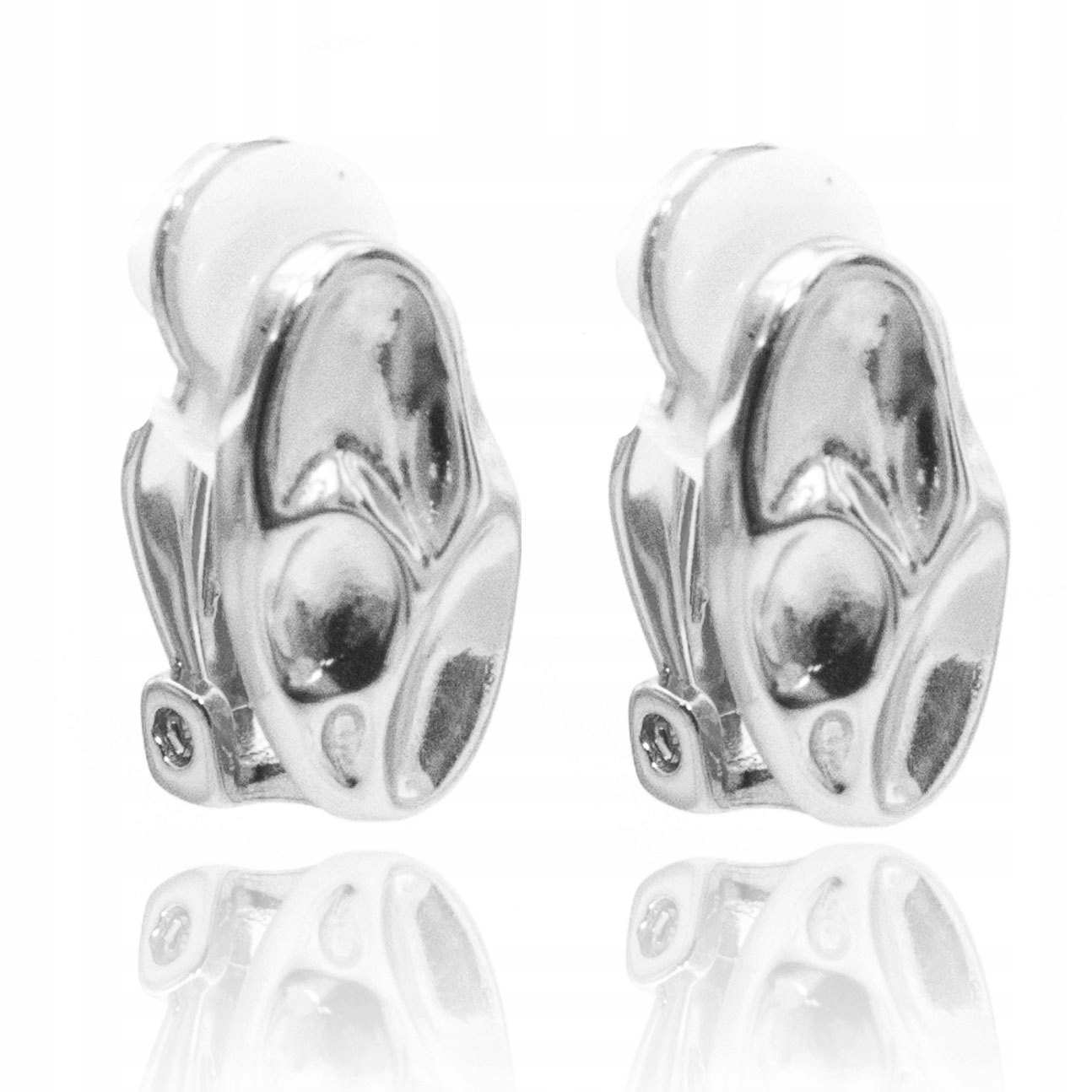 Stříbrné náušnice s klipsny, tradiční stříbro 925, vzor