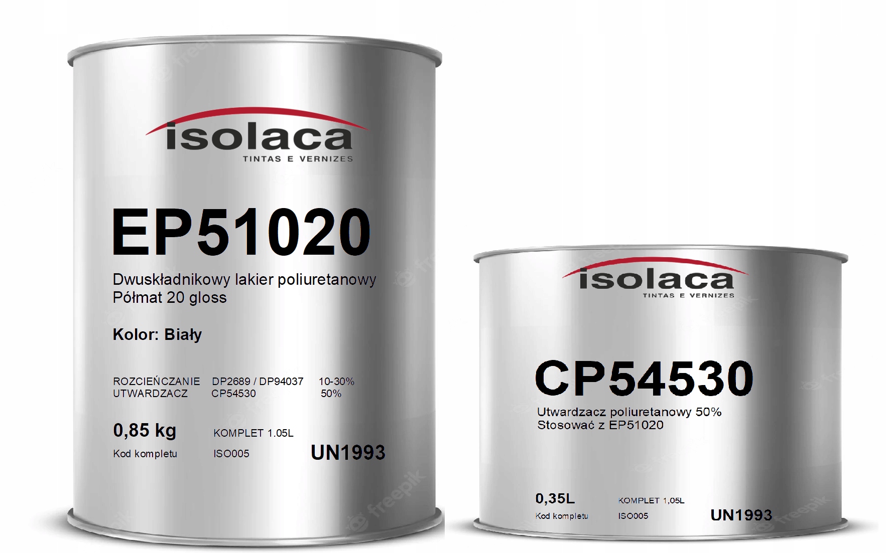 

Lakier Poliuretanowy Biały Półmat Isolaca +utw.