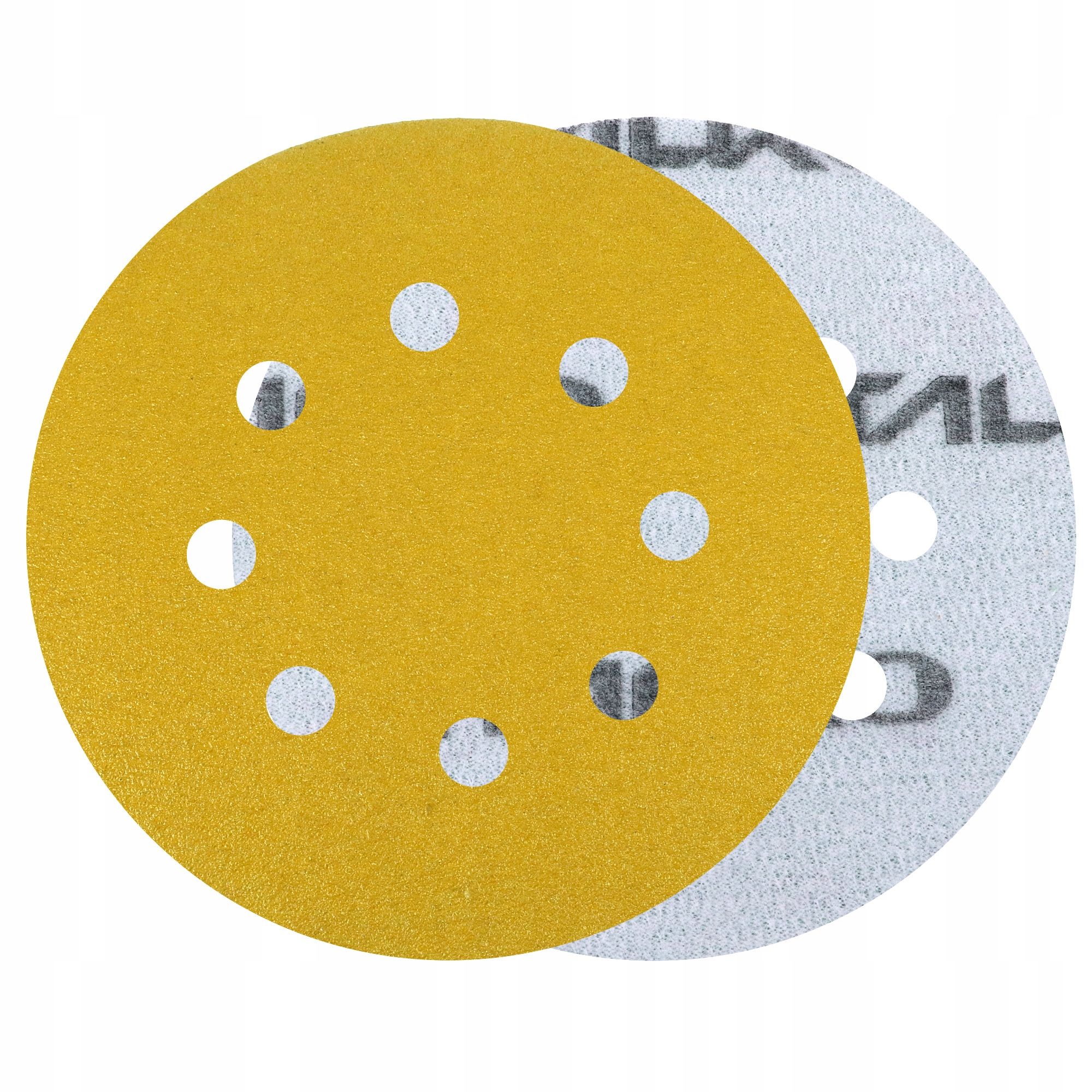 50x Krążki Ścierne 125MM Papier Z Otworami P100