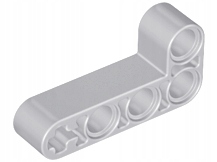 

Lego 32140 Ramię L 2x4 J. Szary 6271831 4211610 1N