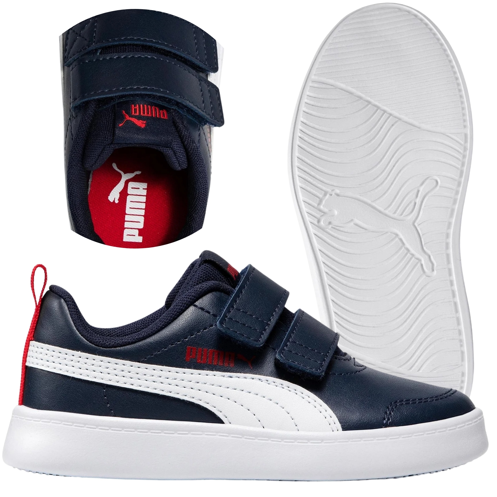 buty dziecięce sportowe puma na rzepy lekkie trampki dla dziecka r 31,5