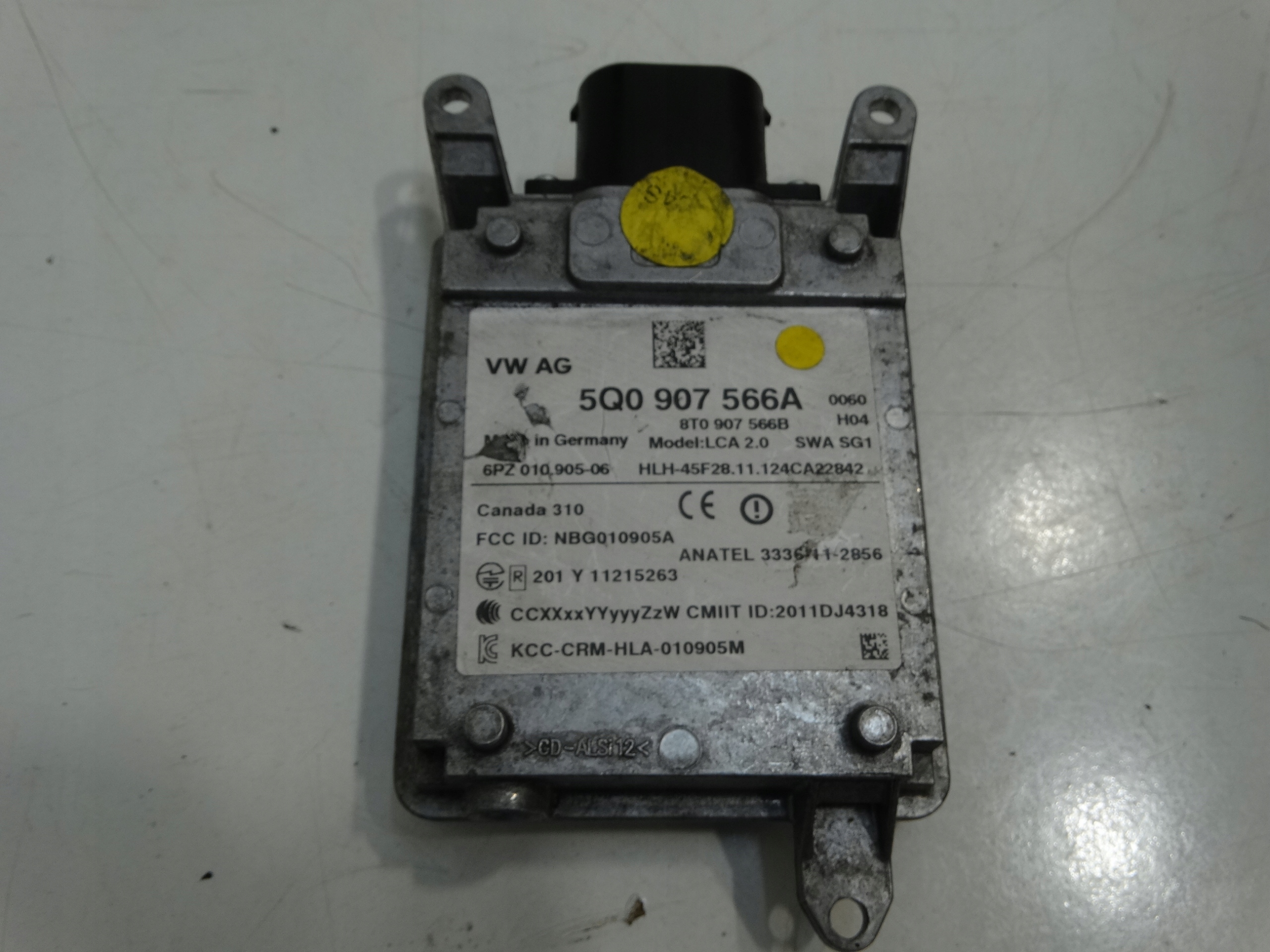 module ASYSTENT changes supports RUCHU AUDI A3 8V 13-19r. 5Q0907566A