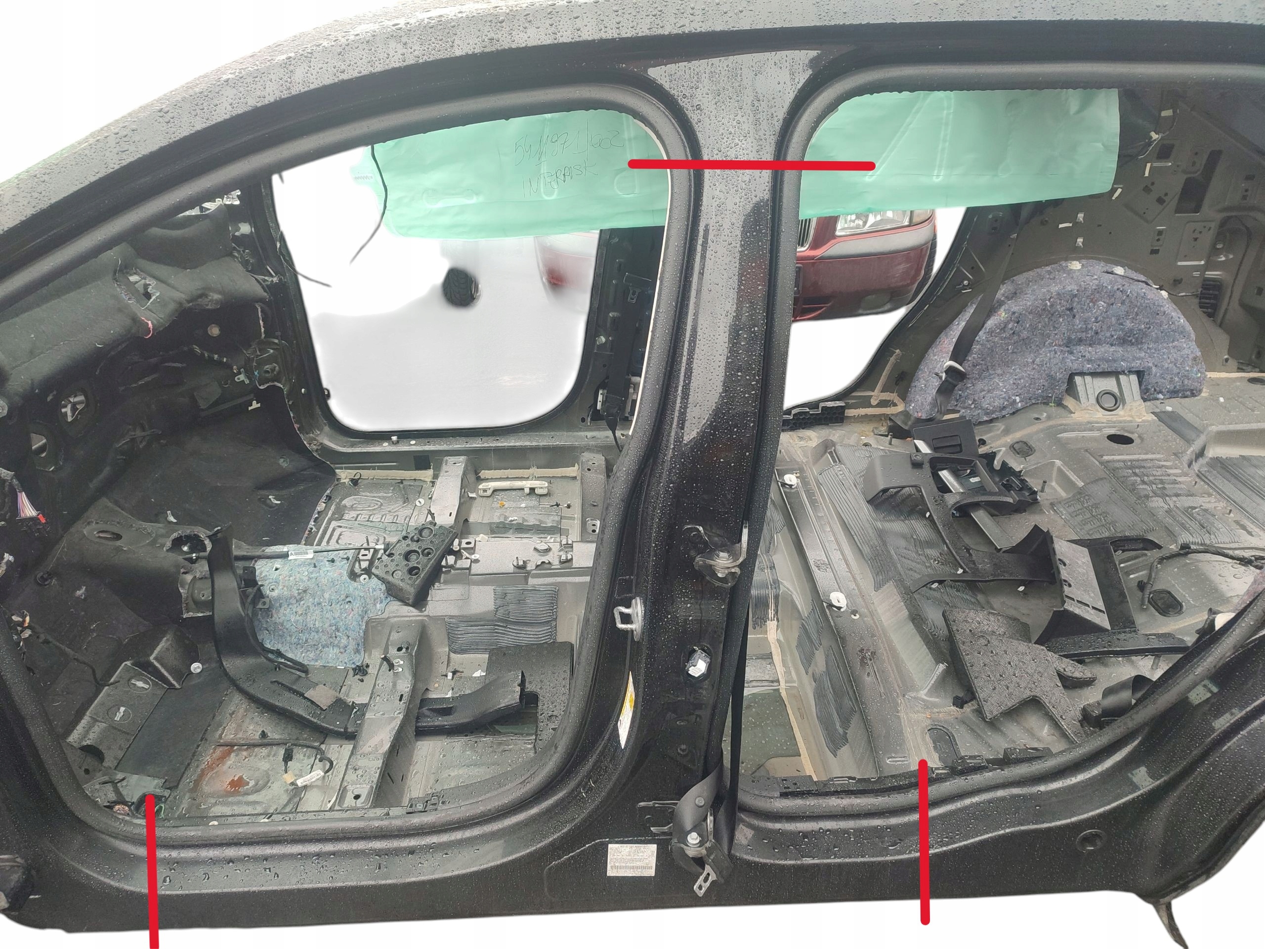 threshold left pillar central FORD EDGE II MK2 LAK: UH (15-18)