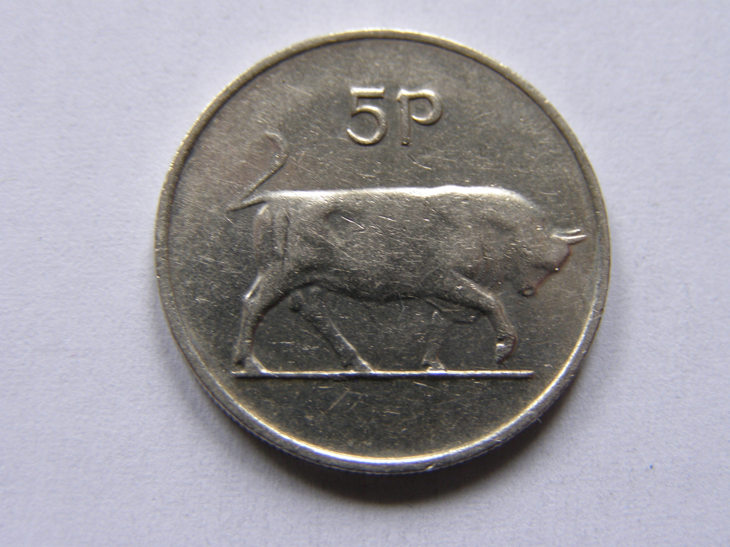 IRLANDIA EIRE 5 PENCE 1976 ROK !!!!!!!!!!!!!! 0437