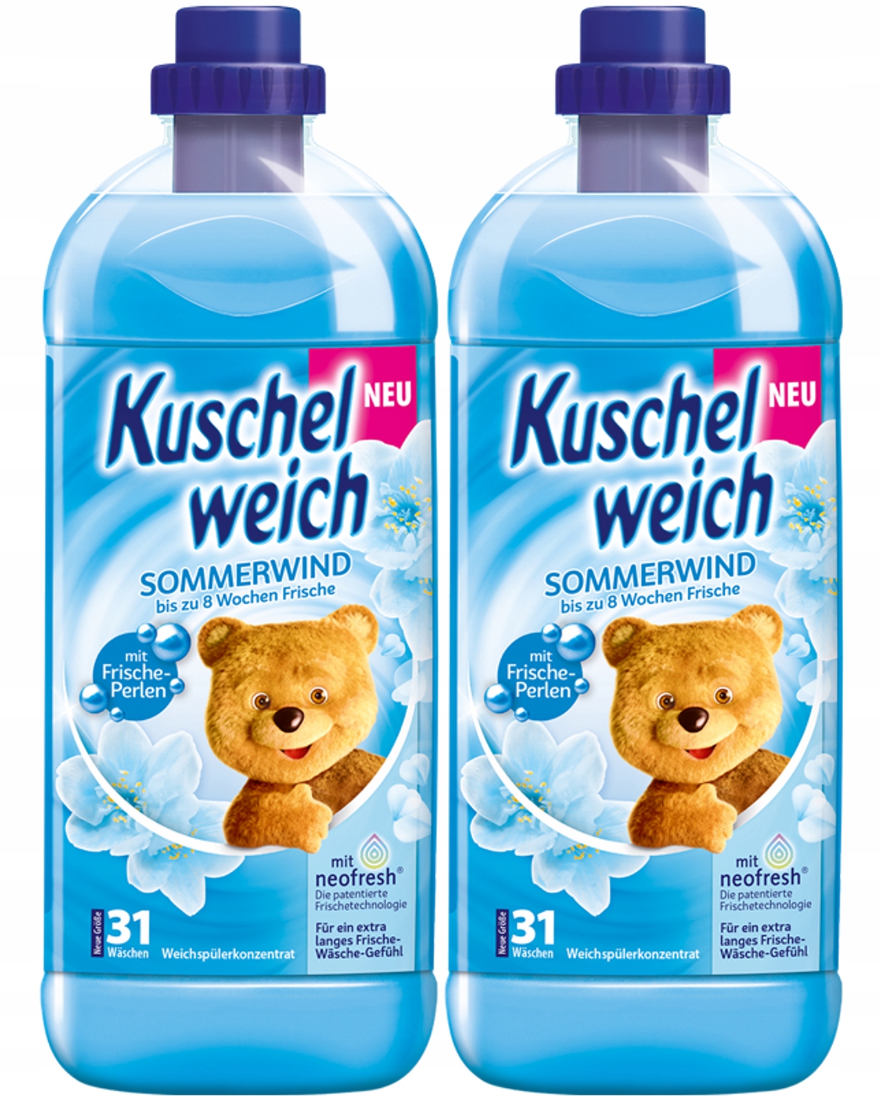 

Kuschelweich Sommerwind Płyn Niebieski 2 x 1L De