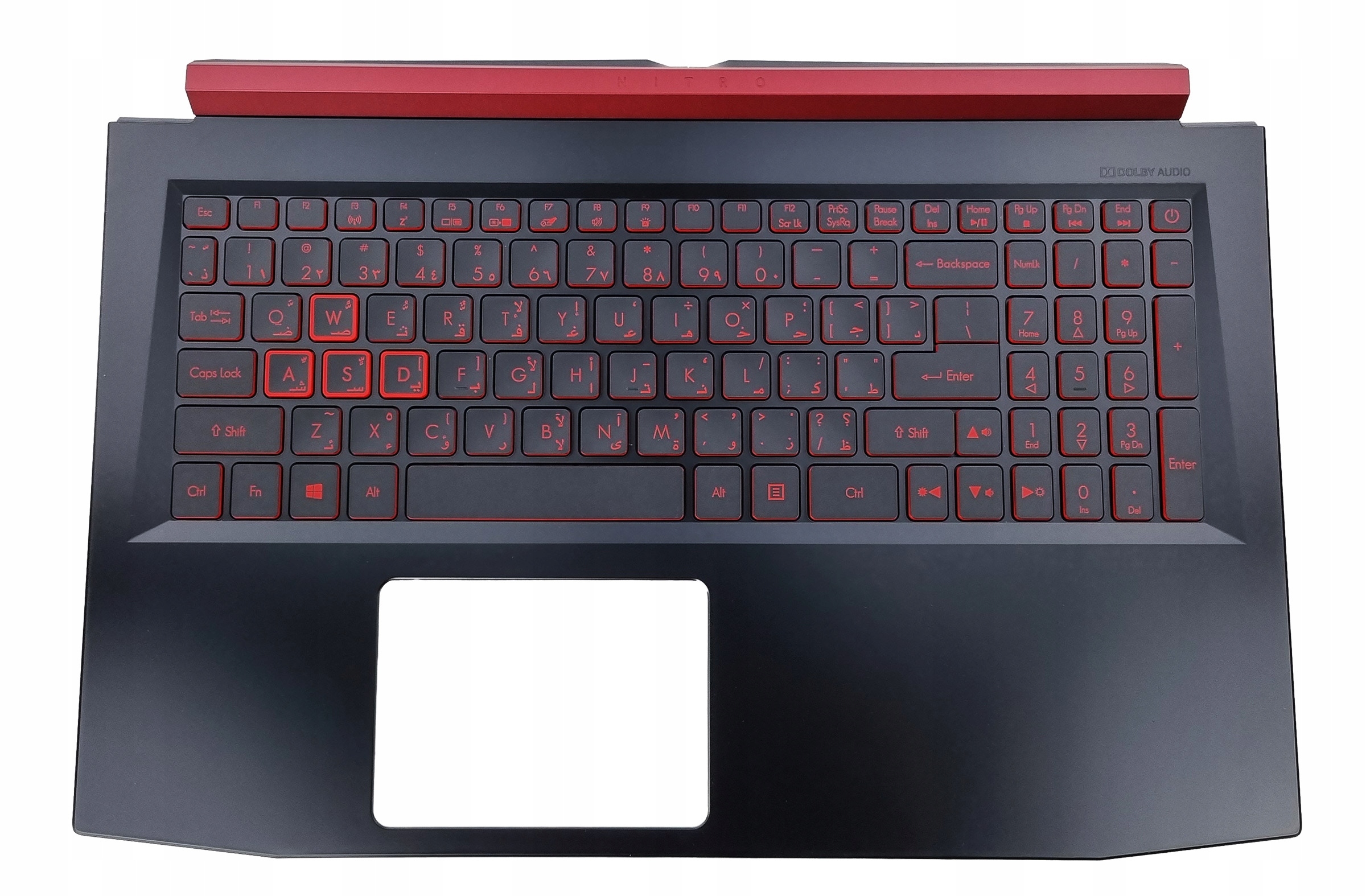Nová Klávesnica Acer Nitro AN515-41 AN515-51 AN515-52 AN515-53 GTX1050 Arab