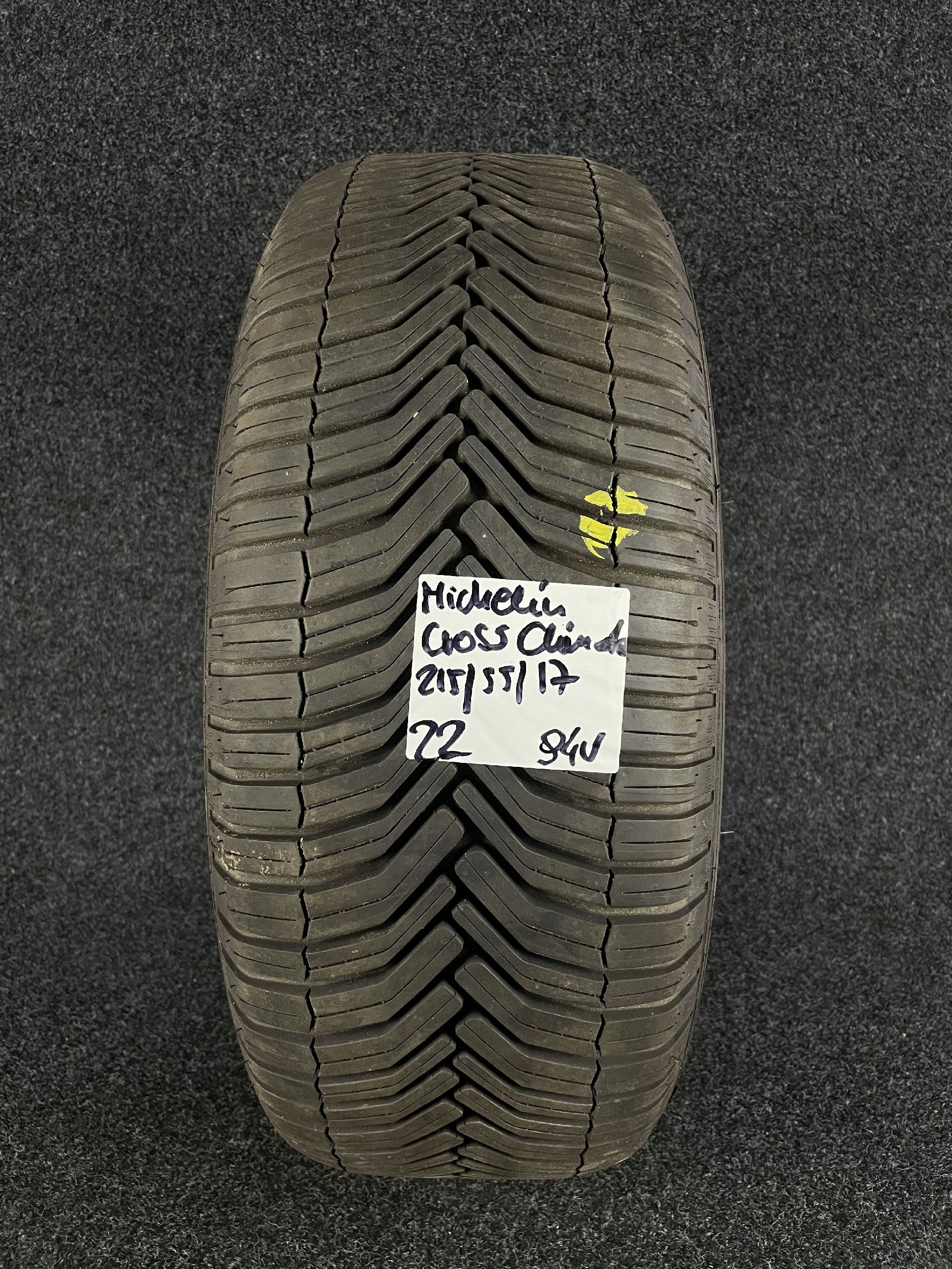 MICHELIN CROSSCLIMATE 215/55R17 2022 7mm 3528707640697 za