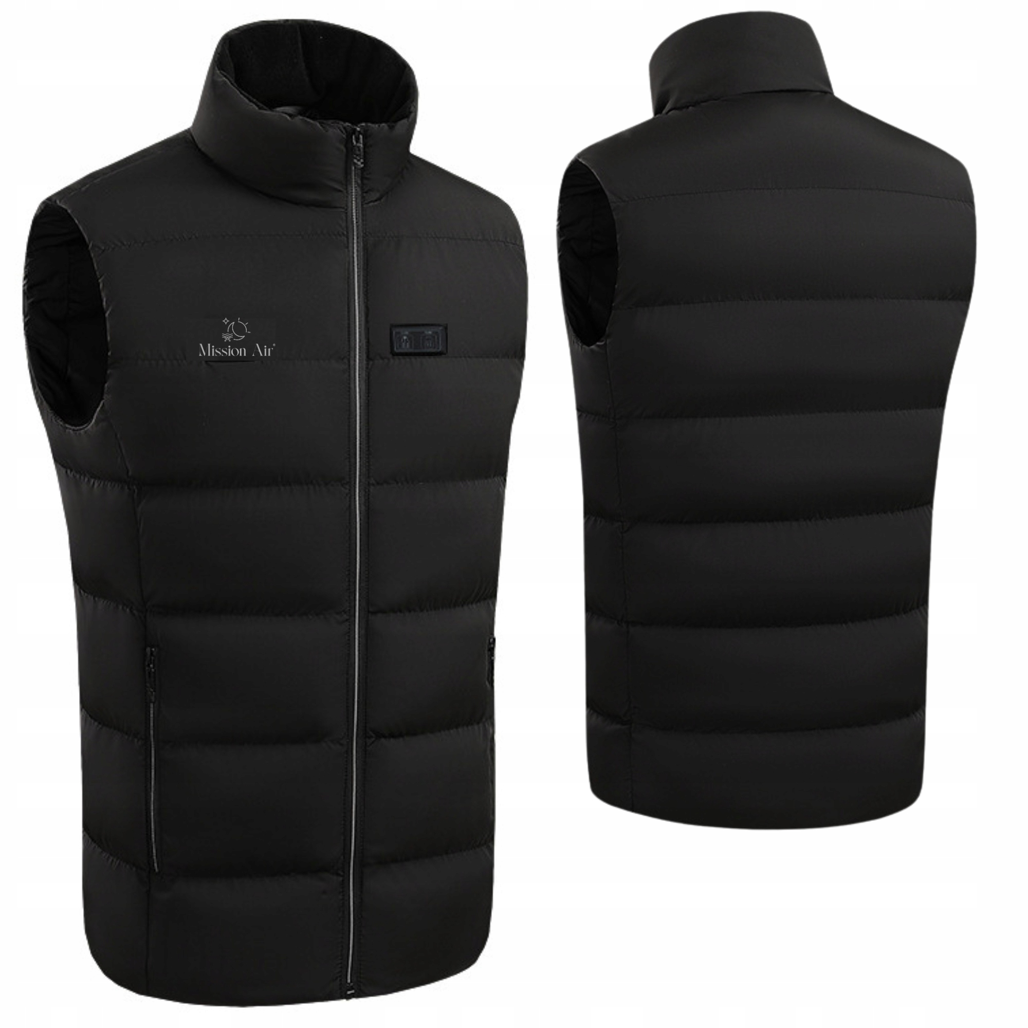 Elektrická Vyhřívací Vesta Unisex Zimní Bunda Bez Rukávů Usb vel. S