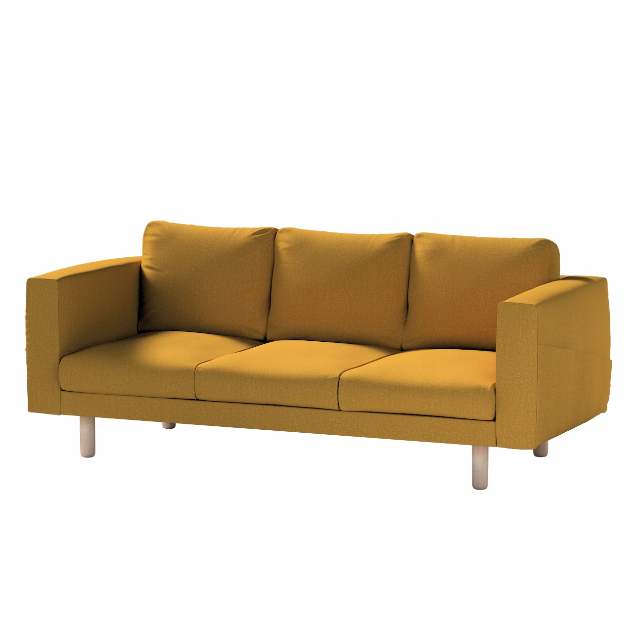 Dekoria potah na 3-místnou pohovku Norsborg Ikea, žlutý