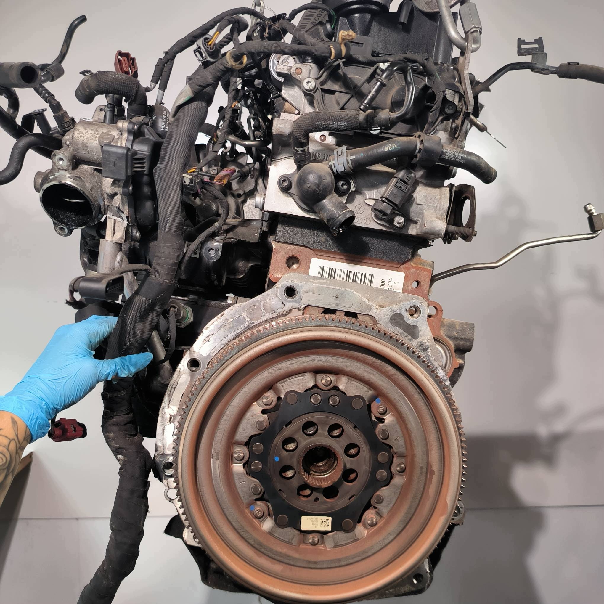 engine complete DFHA 2.0 TDI SKODA SUPERB III