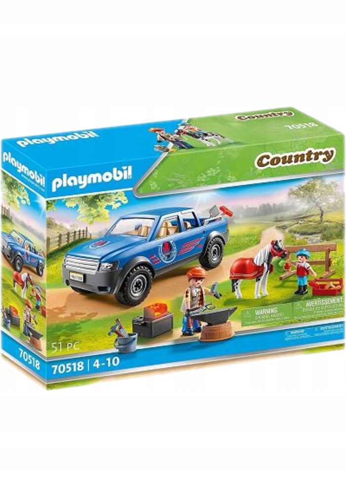 Playmobil Country 70518 Mobilny Kowal Dla Koni