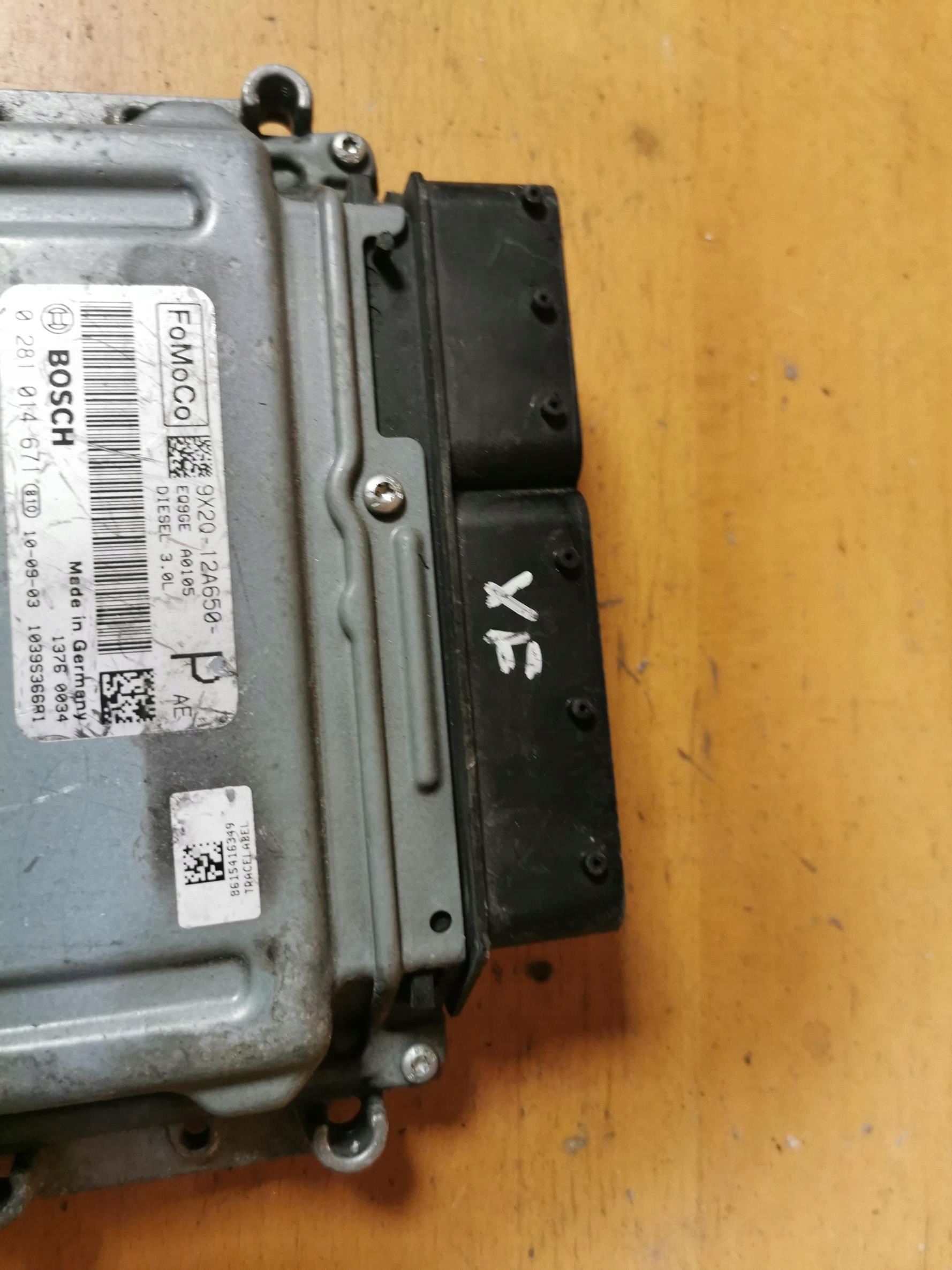 Centralina computer Motore JAGUAR XF e X250 3.0D V6 275KM 9X2Q-12A650