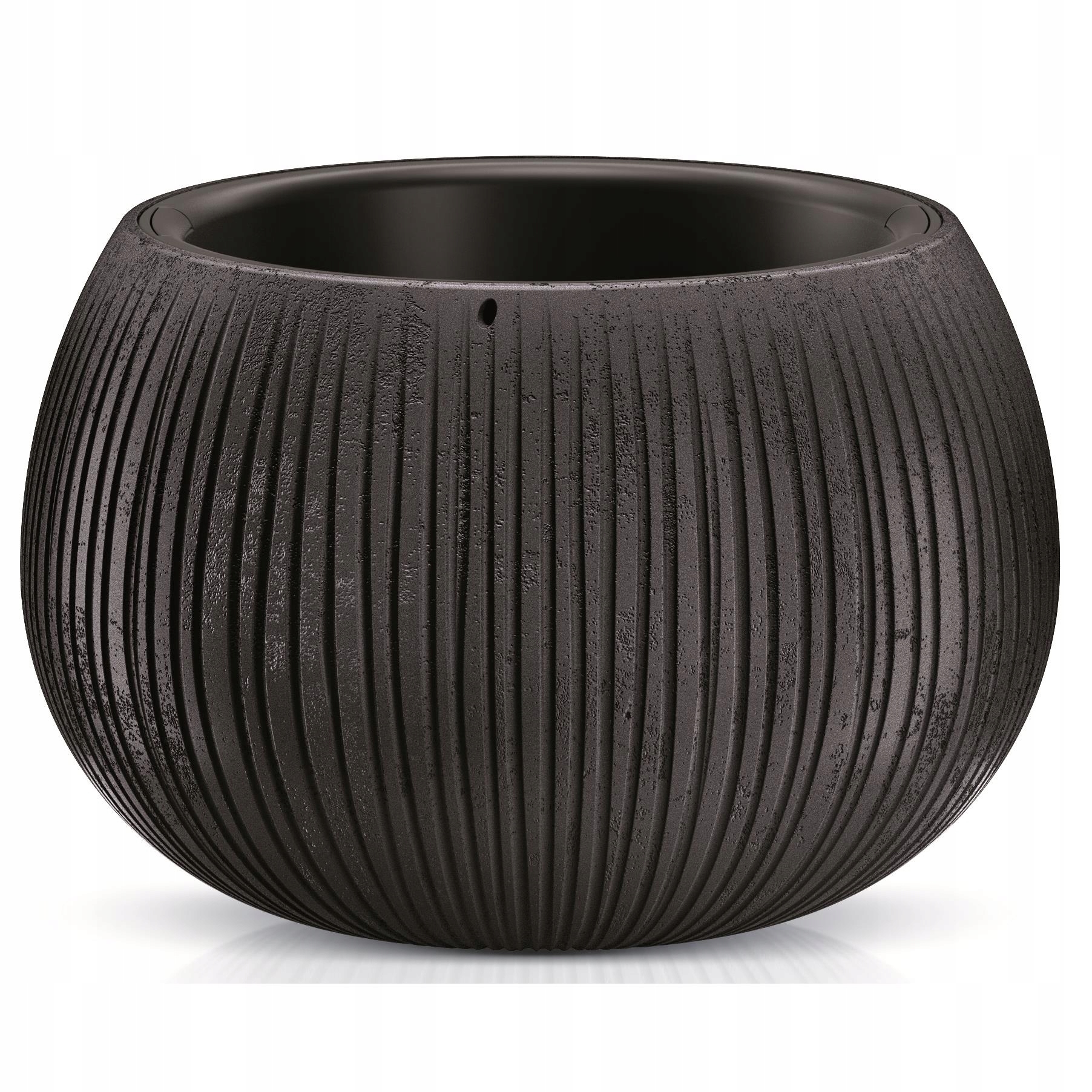 

Doniczka kula Beton Bowl DKB240 z wkładem Czarna