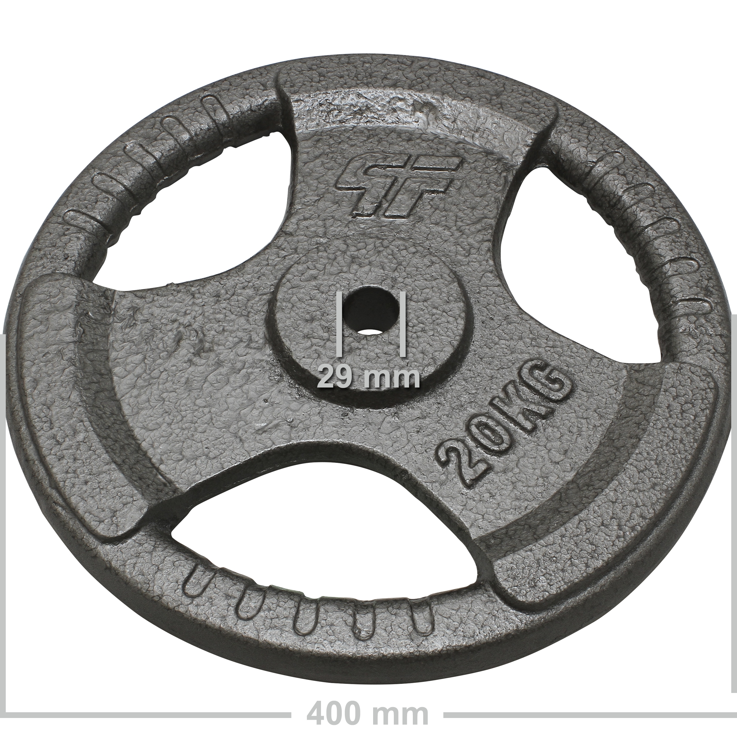 PLATINUM FITNESS ZESTAW 40KG OBCIAŻENIE ŻELIWNE 29 MM KIEROWNICA HAMMERTONE Kod producenta ZOHM29-0011