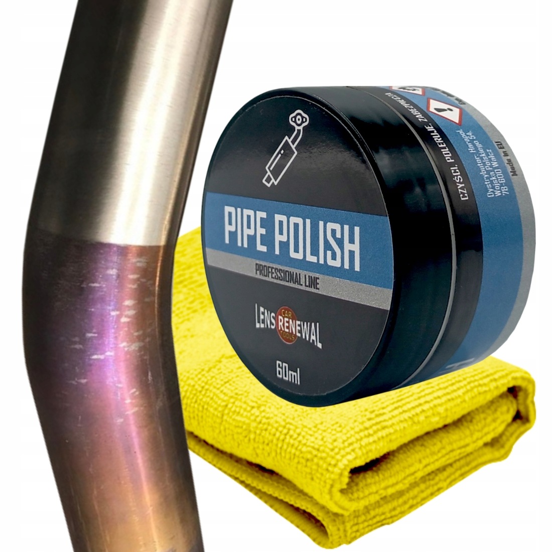 Bluing Remover Pipe Polish 60ml do czyszczenia przebarwień kolektorów