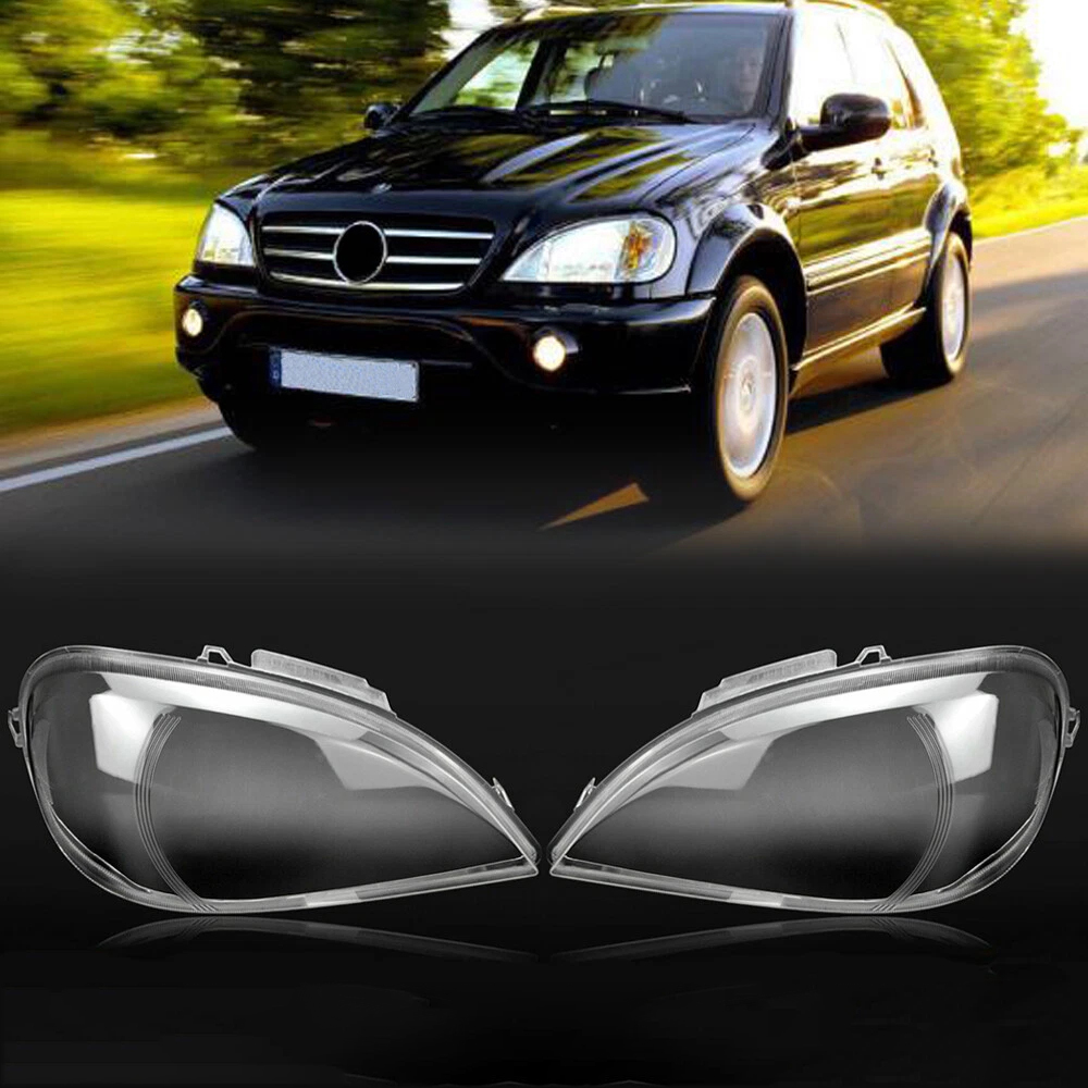 sklo světlometu Mercedes-Benz ML třídy W163 2002-05