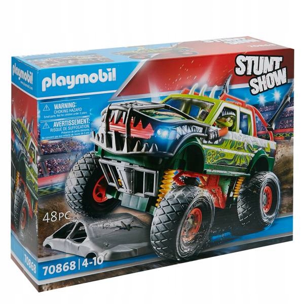 Klocki Playmobil 70868 Stunt Show Monster Truck Danger Pokaz Kaskaderski