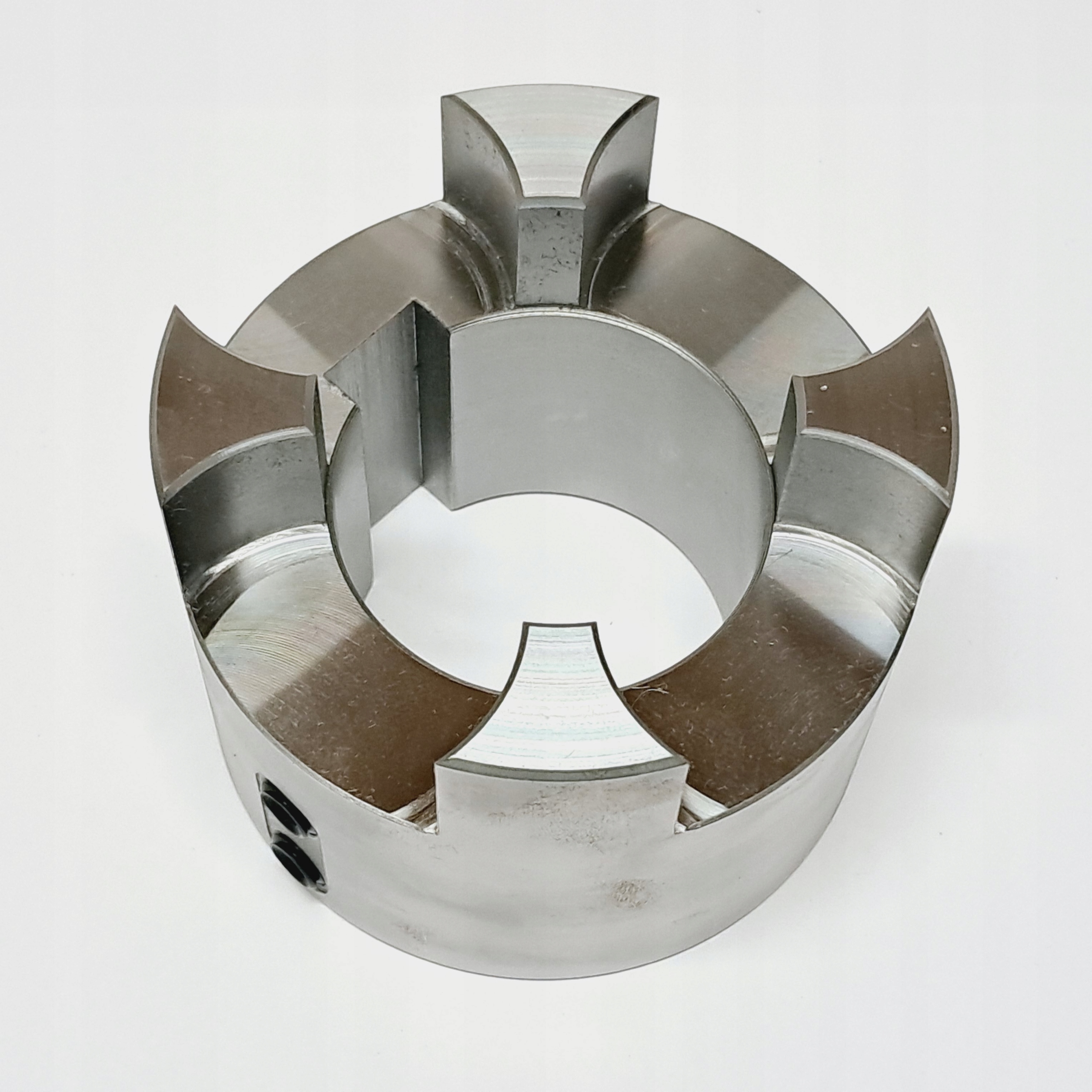 Spojka průměru 95 mm s otvorem fi55 w16 polovina fi95 L126