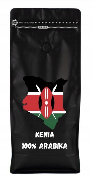 Káva Zrnková Keňa 1 kg Čerstvě Pražená 100% Arabica