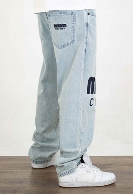 Kalhoty Mass Jeans Extra Baggy Classics XXL světle modré