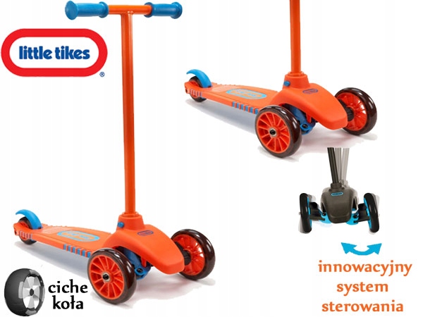 Lt Hulajnoga Pomaranczowo-Niebieska