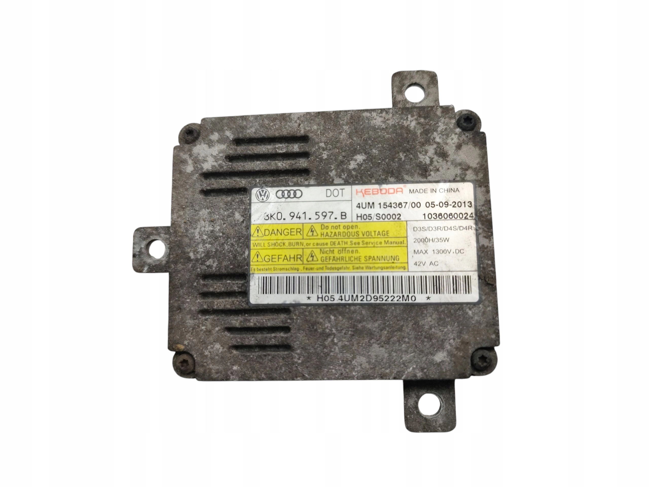 control unit XENON VOLKSWAGEN PASSAT B7 8K0941597B