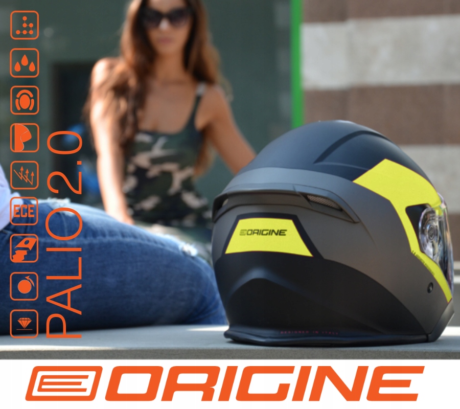 Kask ORIGINE PALIO 2.0 + BT SOLID black matt S Waga produktu z opakowaniem jednostkowym 2 kg